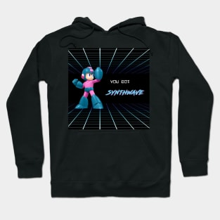 Megaman Synthwave get Hoodie